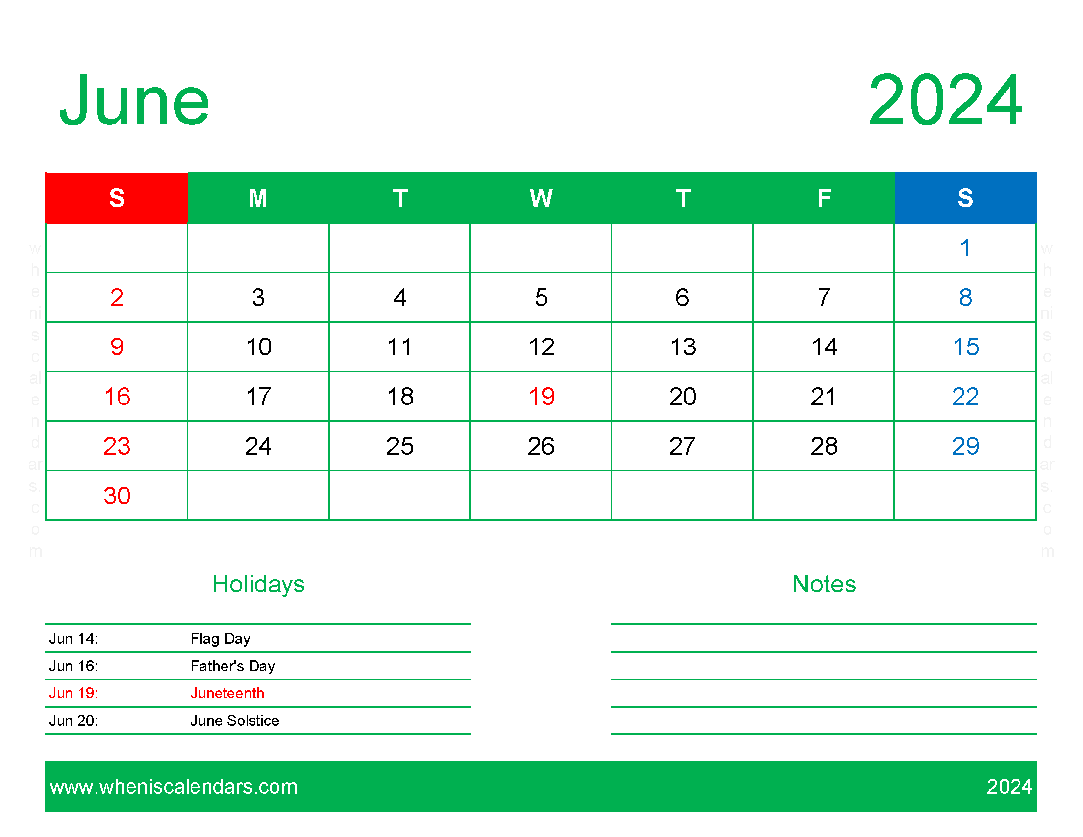 June 2024 Calendar To Print Free J6169