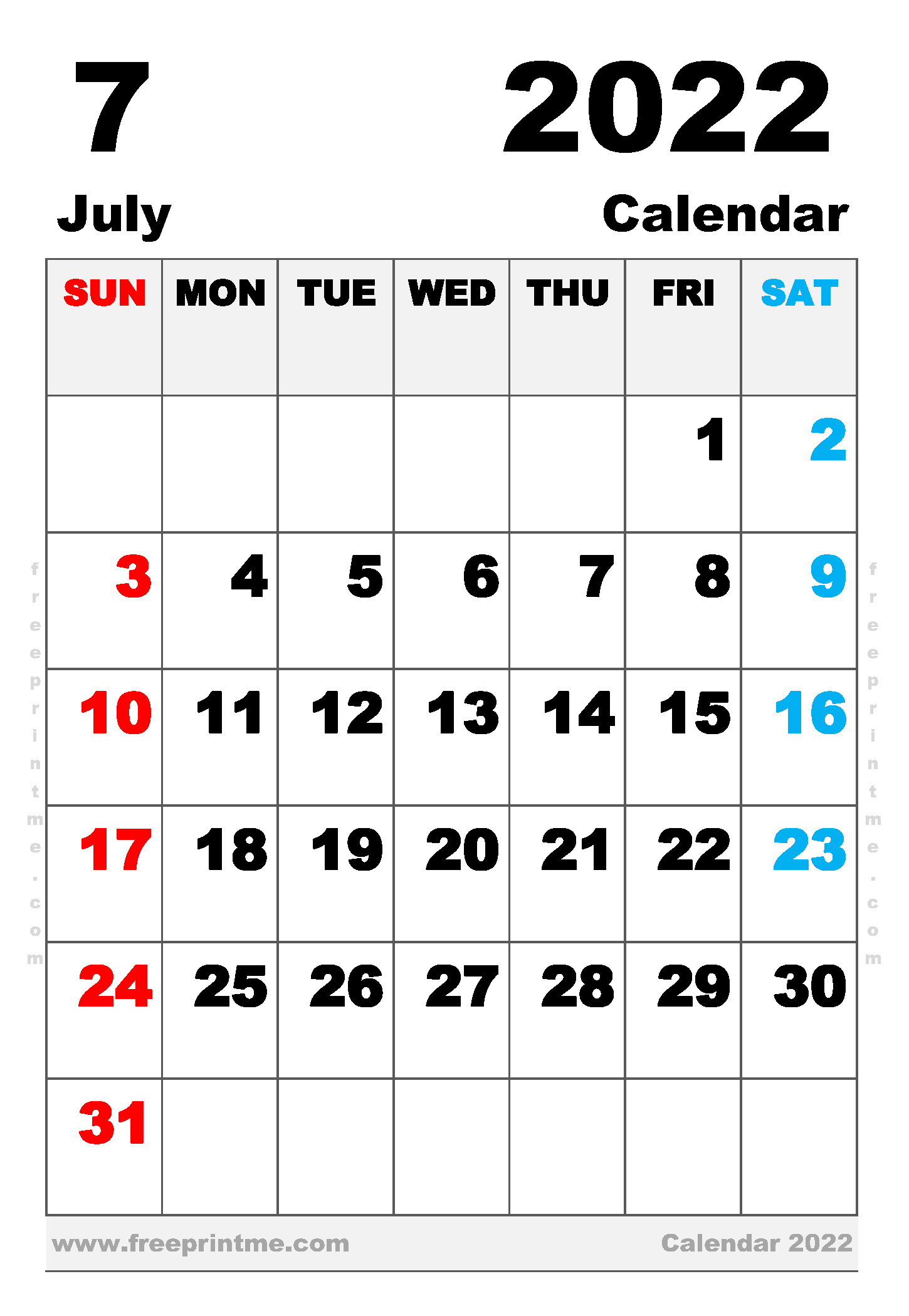 Free Printable June 2022 Calendar Executive