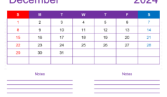 Editable Calendar Dec 2024 D1257