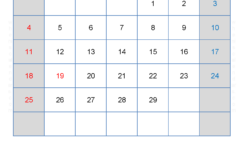 Excel Calendar February 2024 F2186