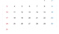 Mar 2024 Editable Calendar M3267
