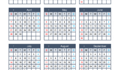 Download free Calendar 2024 template A5 Vertical (24Y169)