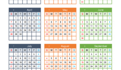 Download Calendar week numbers 2024 A5 Vertical (24Y171)