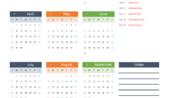 Download free editable Calendar 2024 A5 Vertical (24Y084)