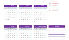 Download blank Calendar 2024 printable A5 Vertical (24Y086)