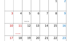 Printable November Calendar 2024 Free N1311