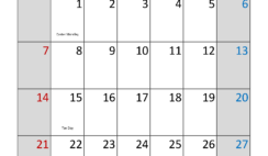 April 2024 Calendar Blank Printable A4314