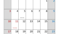 November 2024 Calendar Blank Printable N1314