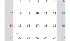 April 2024 Calendar planner Printable A4315