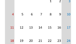 August 2024 Calendar planner Printable A8315