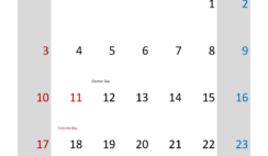 November 2024 Calendar planner Printable N1315