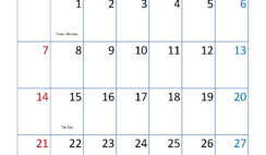 April 2024 Calendar Printables A4316