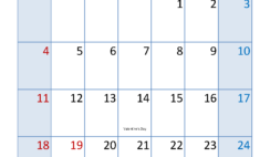 Free Printable February 2024 Calendar F2319