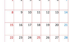 Free Blank Calendar December 2024 D1321