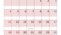 February 2024 Calendar F2 Printable F2322