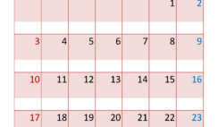 March 2024 Calendar M3 Printable M3322