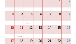 November 2024 Calendar N1 Printable N1322