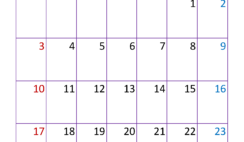 2024 March month Calendar Printable M3331