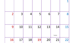 2024 June month Calendar Printable J6331