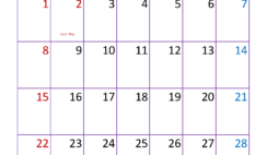 2024 September month Calendar Printable S9331