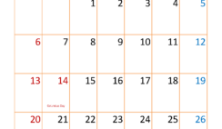 October Calendar Blank 2024 O1336