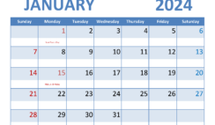 Download Blank Jan 2024 Calendar Letter Horizontal J4067