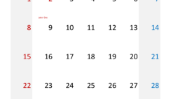 September 2024 Monthly Printable Calendar S9375