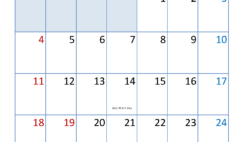 Calendar Printable February 2024 F2378