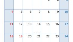 Calendar Template February 2024 Editable F2379