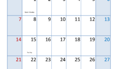 Calendar Template April 2024 Editable A4379