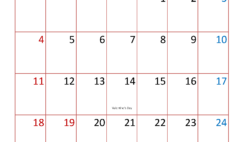 Free Printable Calendar Pages February 2024 F2381