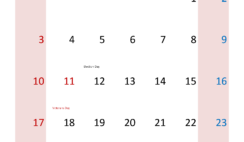 November 2024 Printable Blank Calendar N1385