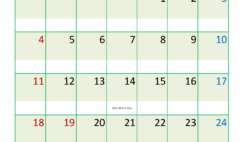 February 2024 Calendar Printable Free with Holidays F2387