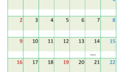 June 2024 Calendar Printable Free with Holidays J6387