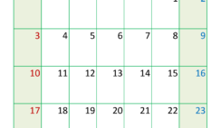 small Printable March 2024 Calendar M3389