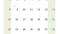 Blank Printable Calendar 2024 September S9390