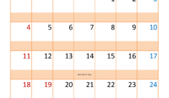 February 2024 Work Calendar F2397