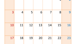 Calendar March 2024 Blank M3399