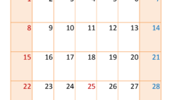 Calendar December 2024 Blank D1399